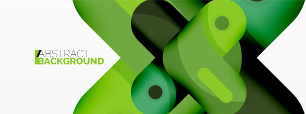 创意几何壁纸圆形箭头形状图片下载