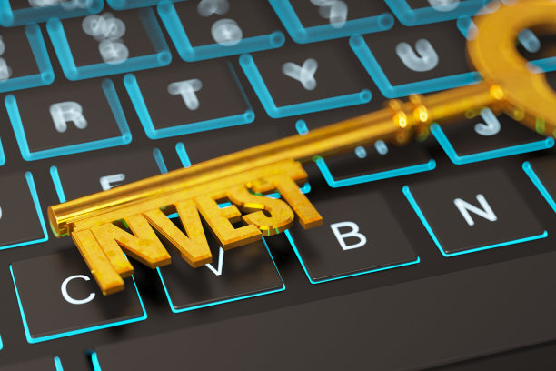 在电脑键盘上投资键图片下载