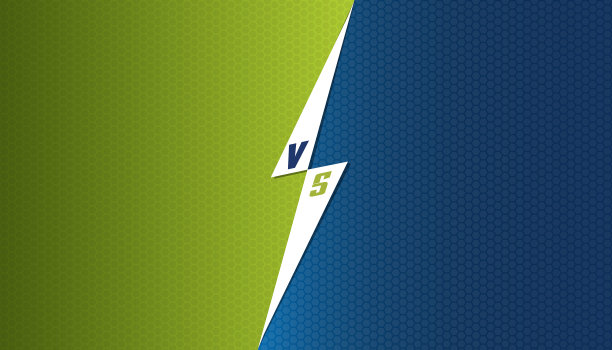 绿色和蓝色对战斗背景图片下载