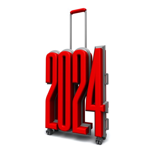 2024年形状行李箱的3D插图图片下载