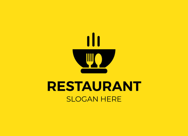 碗图标餐厅标志为您的烹饪图片下载