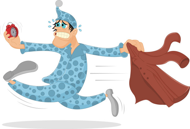 有趣的男人睡过头了图片下载