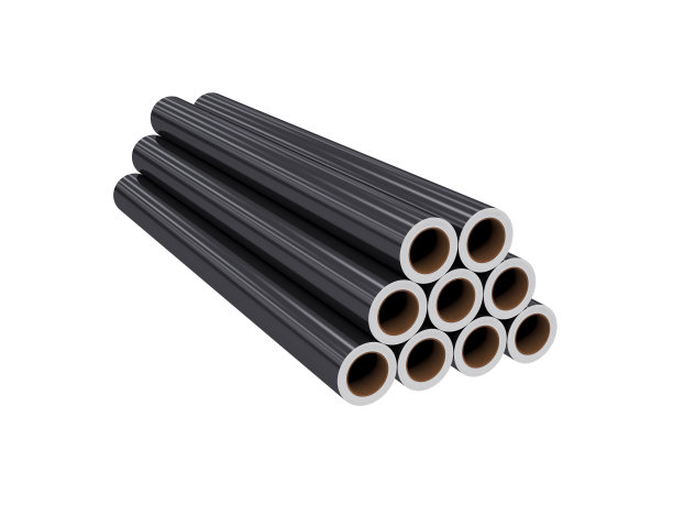 PVC薄膜，白底隔离，3D渲染图片下载