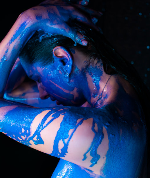 美丽女孩的肖像图片下载