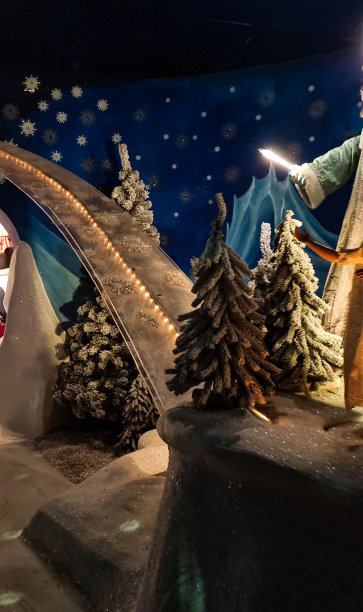 白色模拟冬季景观图片下载