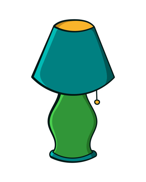 台灯的颜色图片下载