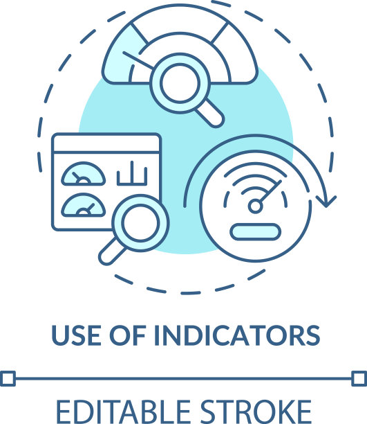 使用绿松石概念图标指示图片下载