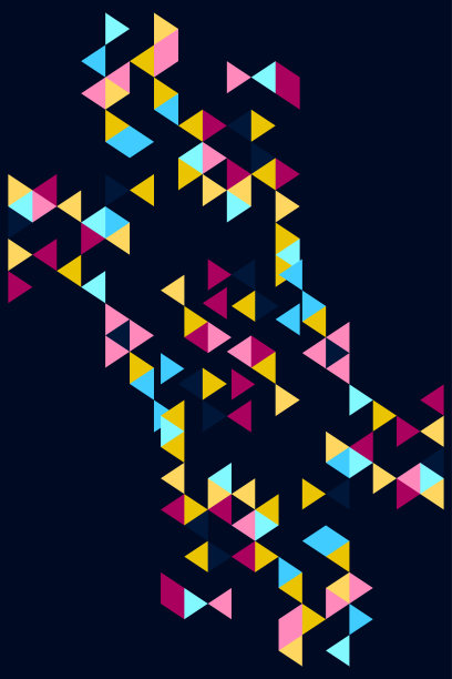 三角形股票背景图片下载