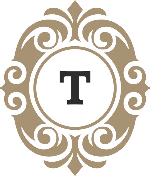 豪华字母标志模板对象图片下载