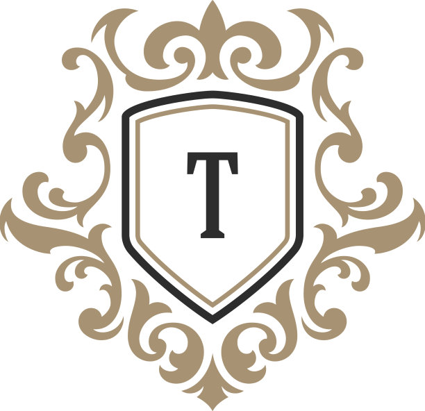 豪华字母标志模板对象图片下载