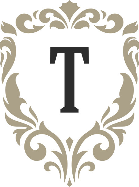 豪华字母标志模板对象图片下载