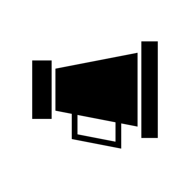 牛角喇叭扬声器图标图片下载