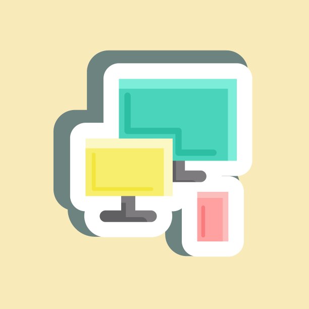 标签响应。适用于启动符号。简单的设计可编辑。设计模板向量。简单的说明图片下载