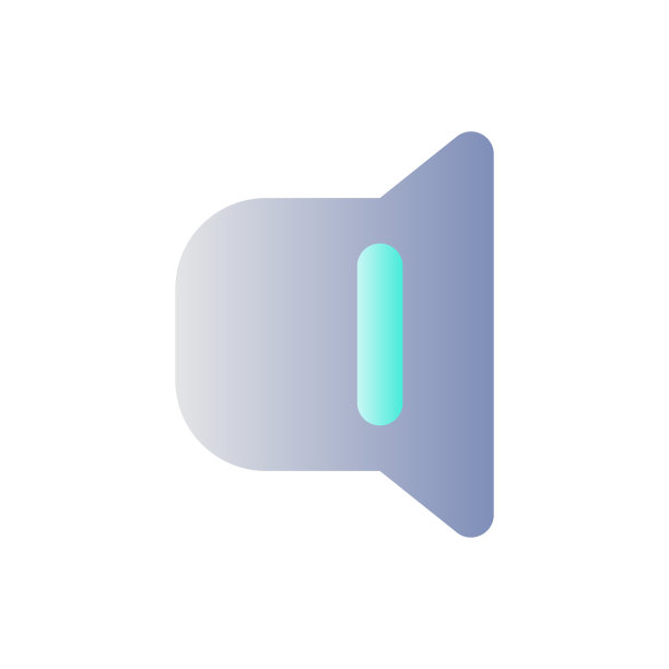 音频设置平面渐变颜色ui图标图片下载