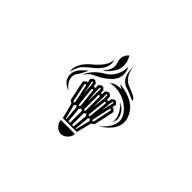 火绳穿梭科克标志设计模板图片下载