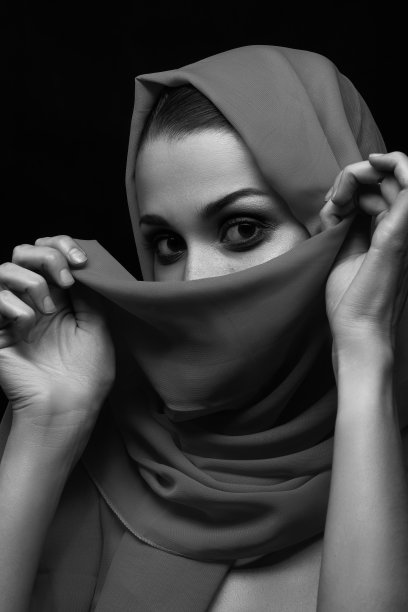 女人的头巾图片下载