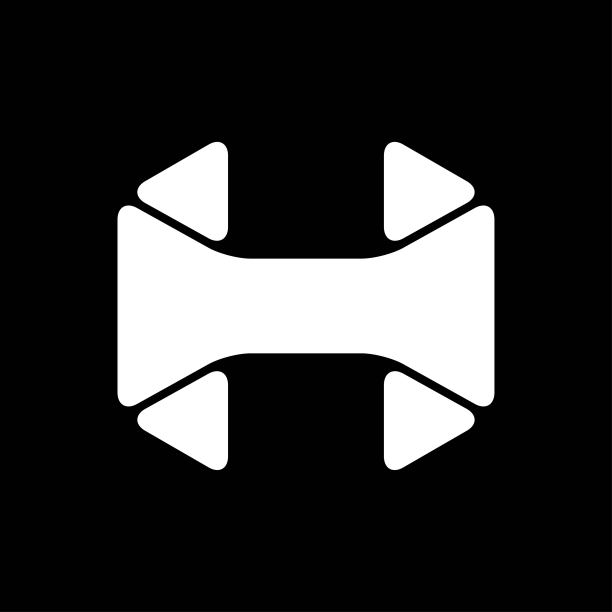 创意字母H符号设计图片下载
