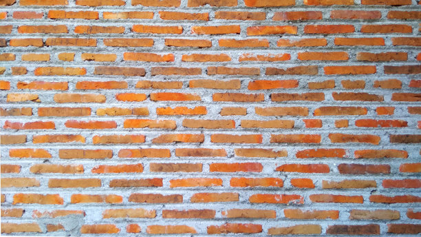 红砖墙。红色砖墙的全框照片。红砖墙肌理图片下载