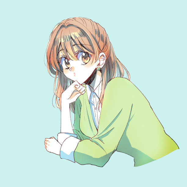 看镜头的女人图片下载