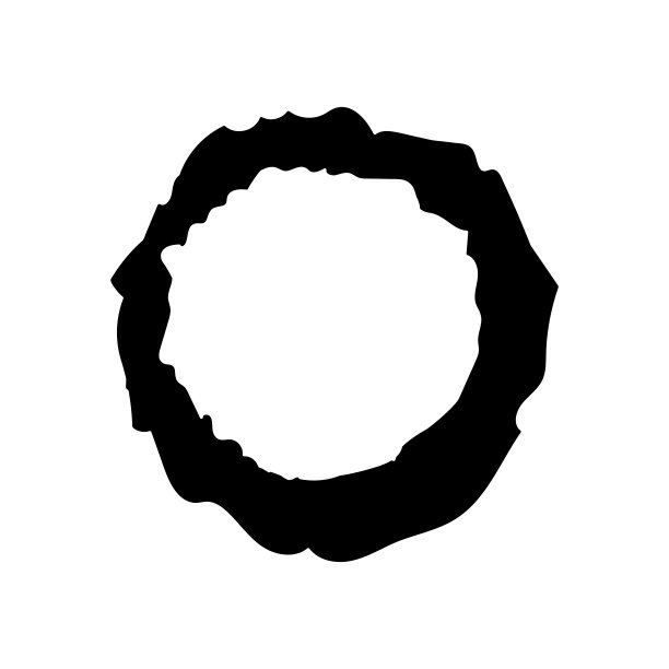 抽象几何圆形框架上的白色背景。模板设计邀请，海报，卡片，明信片。节日贺卡或祝贺。黑白装饰插图。本空间图片下载