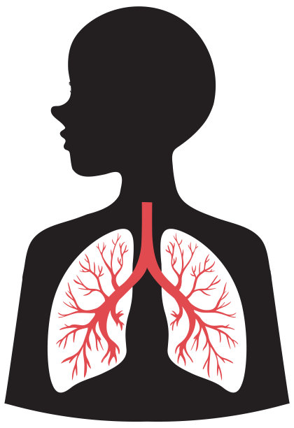 肺人类图标向量图片下载