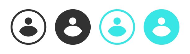 编辑头像图标，创建修改头像符号按钮，矢量图标图片下载
