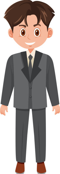 西装灰色商人图片下载
