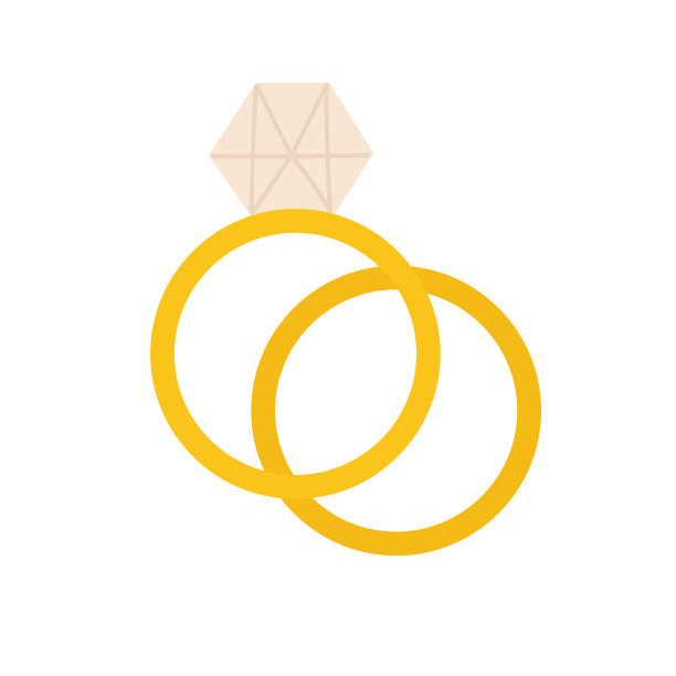 结婚和订婚戒指图片下载