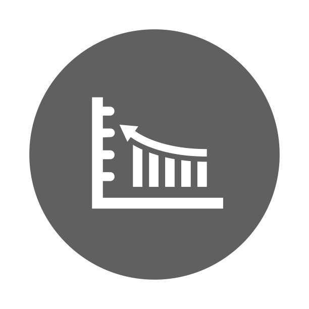 图表、统计、图形图标。灰色矢量图形。图片下载