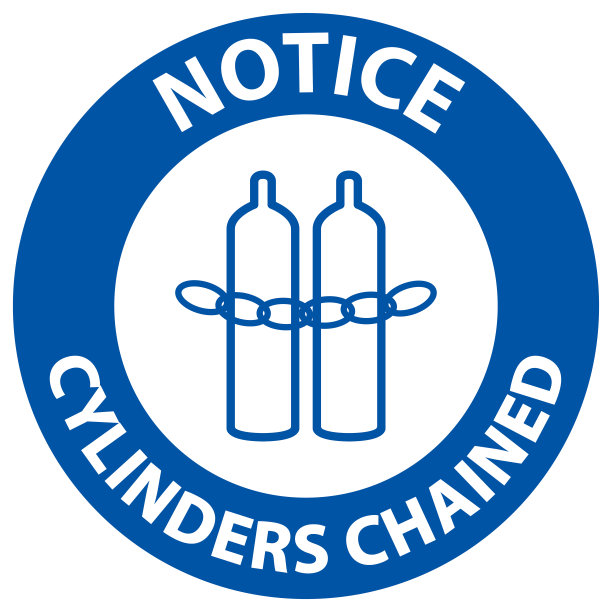 注意保持所有钢瓶链接符号在白色背景上图片下载