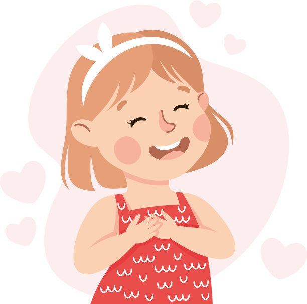 自爱与小女孩的自爱图片下载