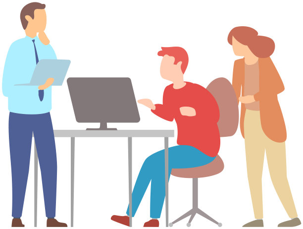 公司员工合作业务项目图片下载