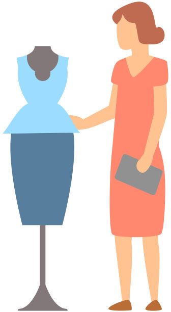 女士选择连衣裙或短裙与衬衫期间图片下载