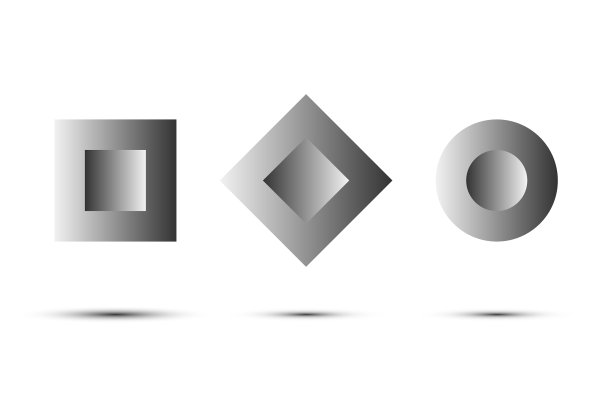 抽象标志设置方形菱形图片下载