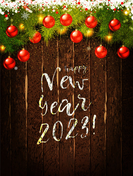 复古圣诞横幅图片下载