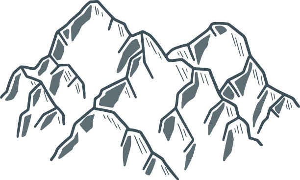 高耸的雪山图片下载