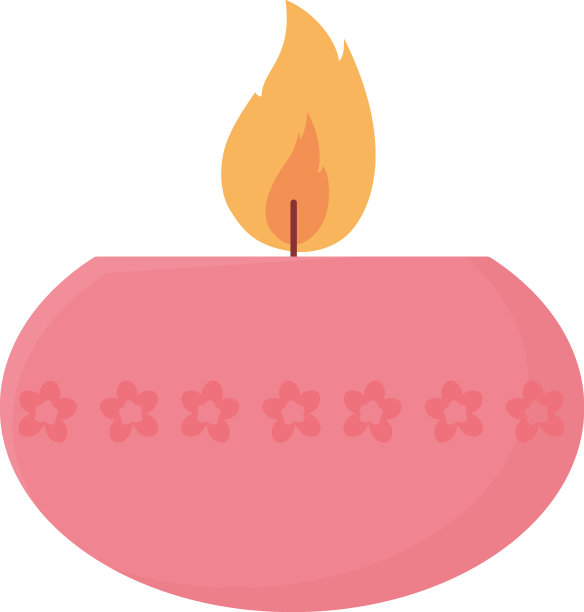 香味蜡烛图标图片下载