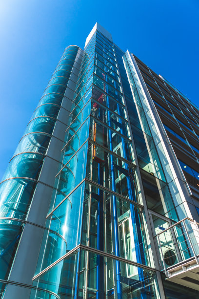 玻璃和钢建筑，伦敦，英国，英国图片下载