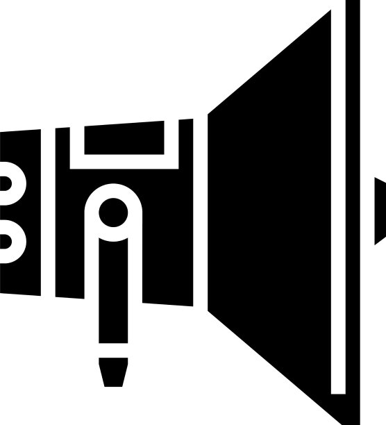 扬声器设备标志符号图标图片下载
