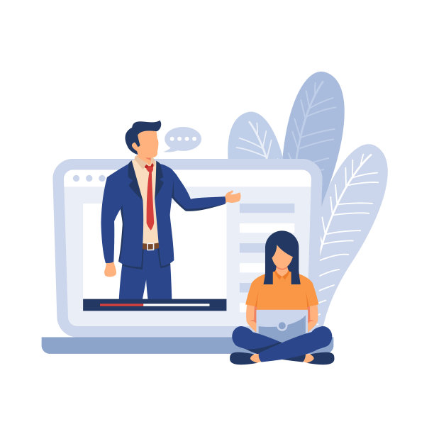 电子学习旗帜在线教育家庭教育图片下载