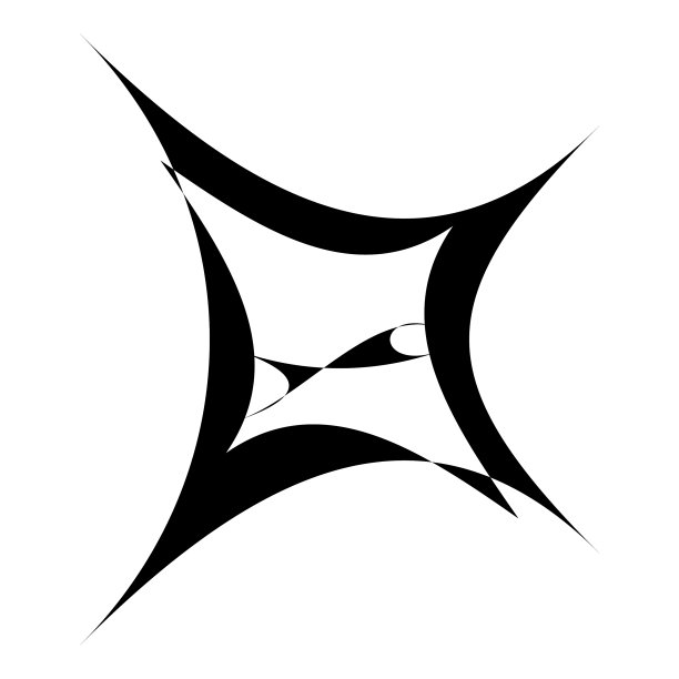 爆炸星抽象平面图标孤立在白色图片下载