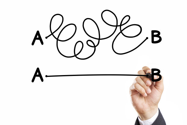 从A点到B点图片下载