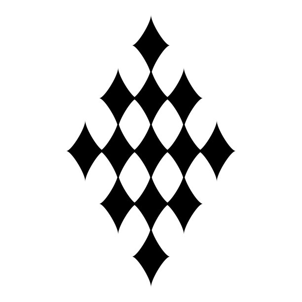 彩色玻璃菱形平面图标孤立在白色图片下载