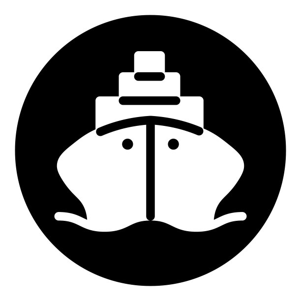 容器象形平面图标孤立在白色图片下载