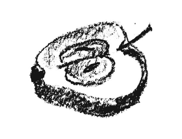 苹果画孤立。背面手绘水果素描图标。向量果糖徽章。图片下载