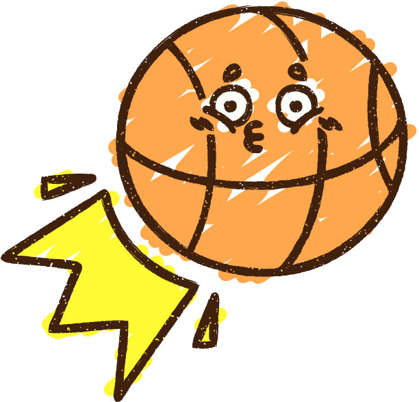 篮球粉笔画图片下载