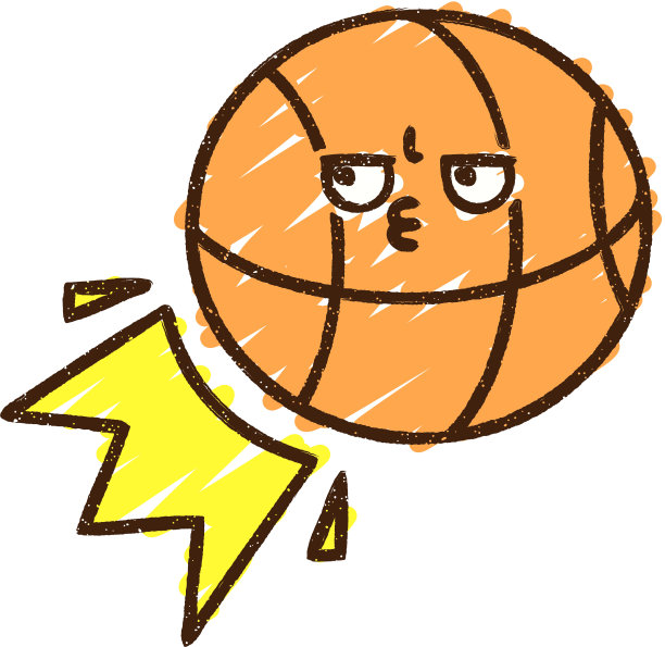 篮球粉笔画图片下载