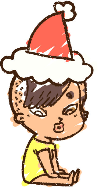 节日女性粉笔画图片下载