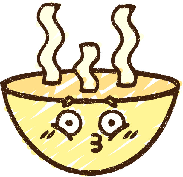 粉碗粉笔画图片下载