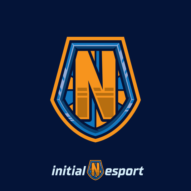 电竞logo模板电竞吉祥物信。图片下载